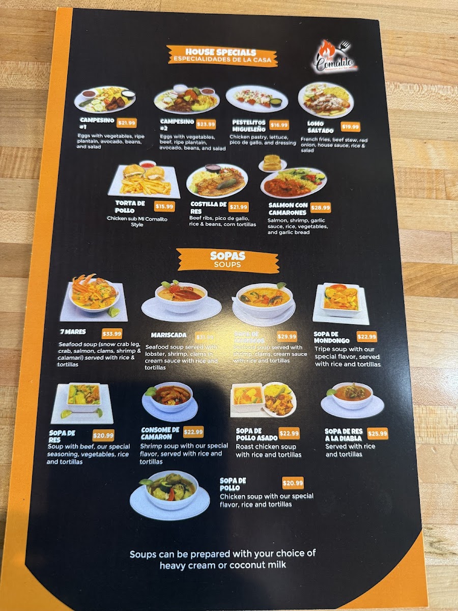 Mi Comalito Restaurant Menu - Image 6